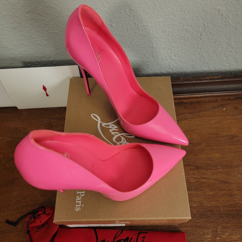 Pink Patent So Kate High Heels Size 41.5